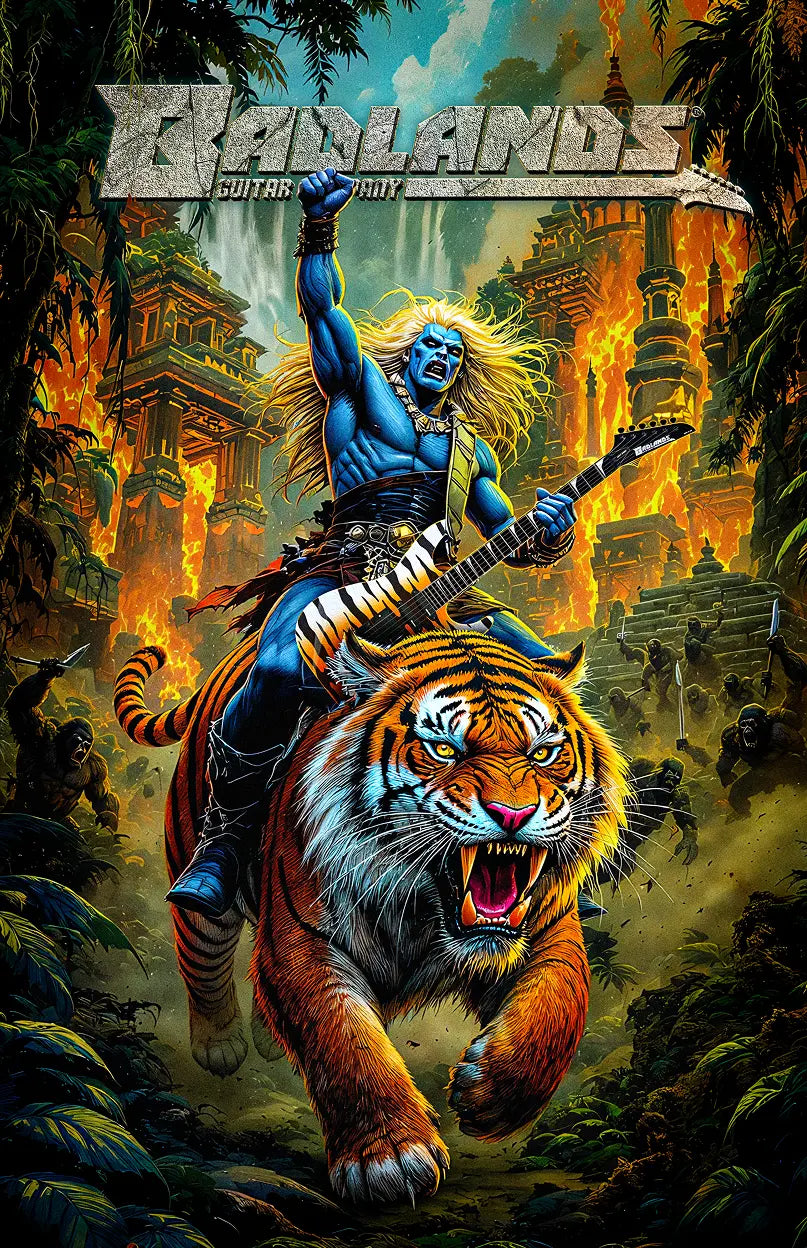 PRE-ORDER Badlands GX1-Pro Custom Retro Bengal - LIMITED - Northerner Guitars