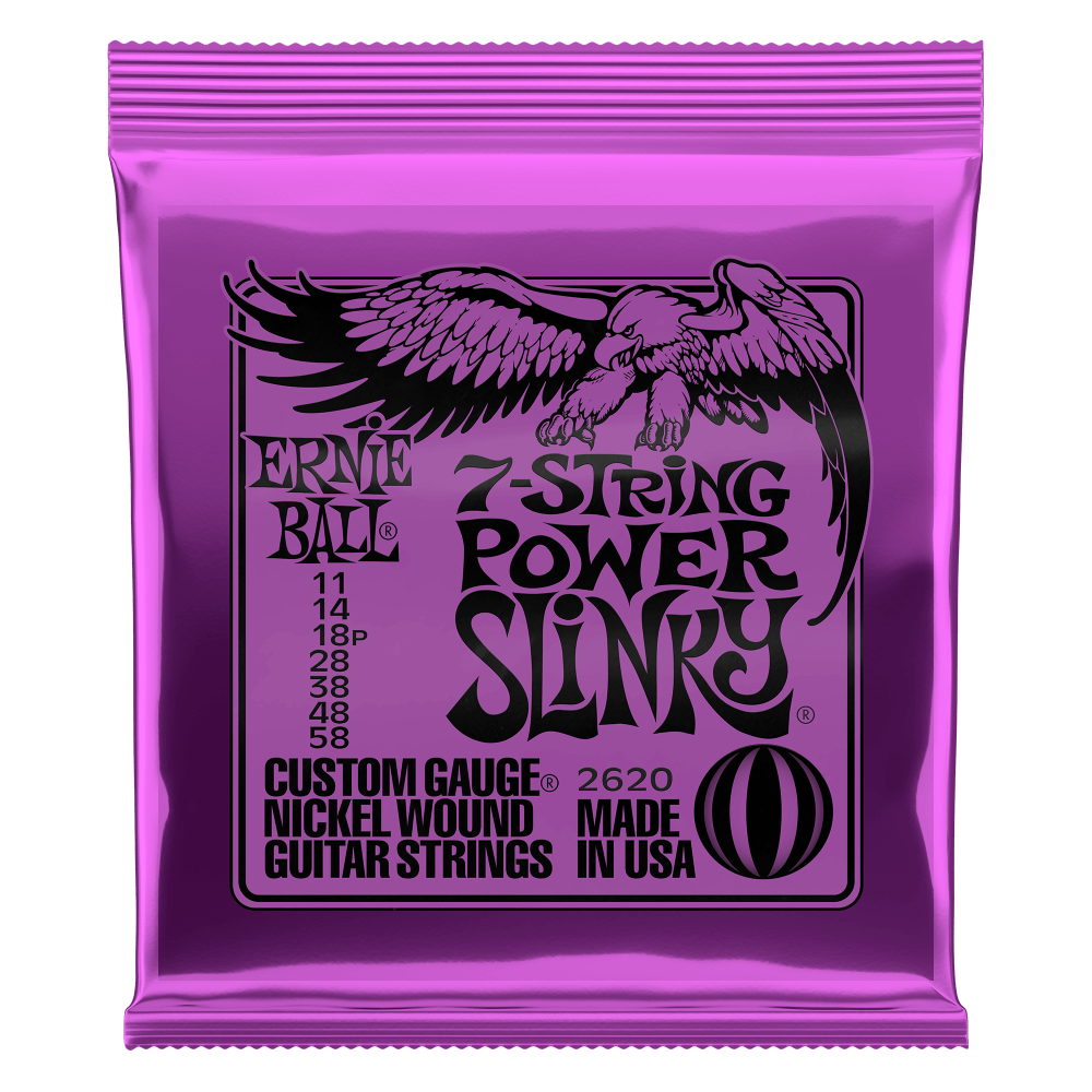 Ernie Ball 7-String Power Slinky .011 - .058