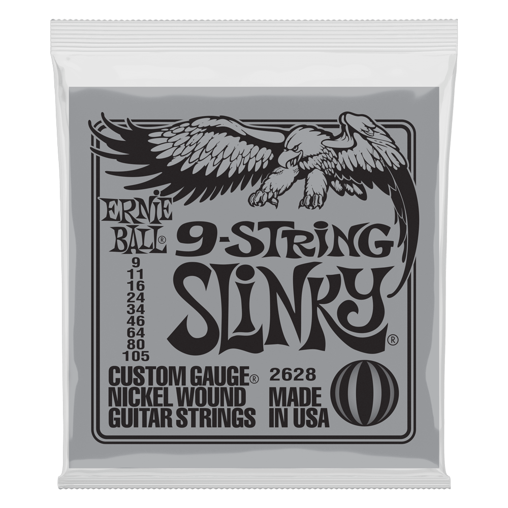Ernie Ball 9-String Slinky .009 - .105
