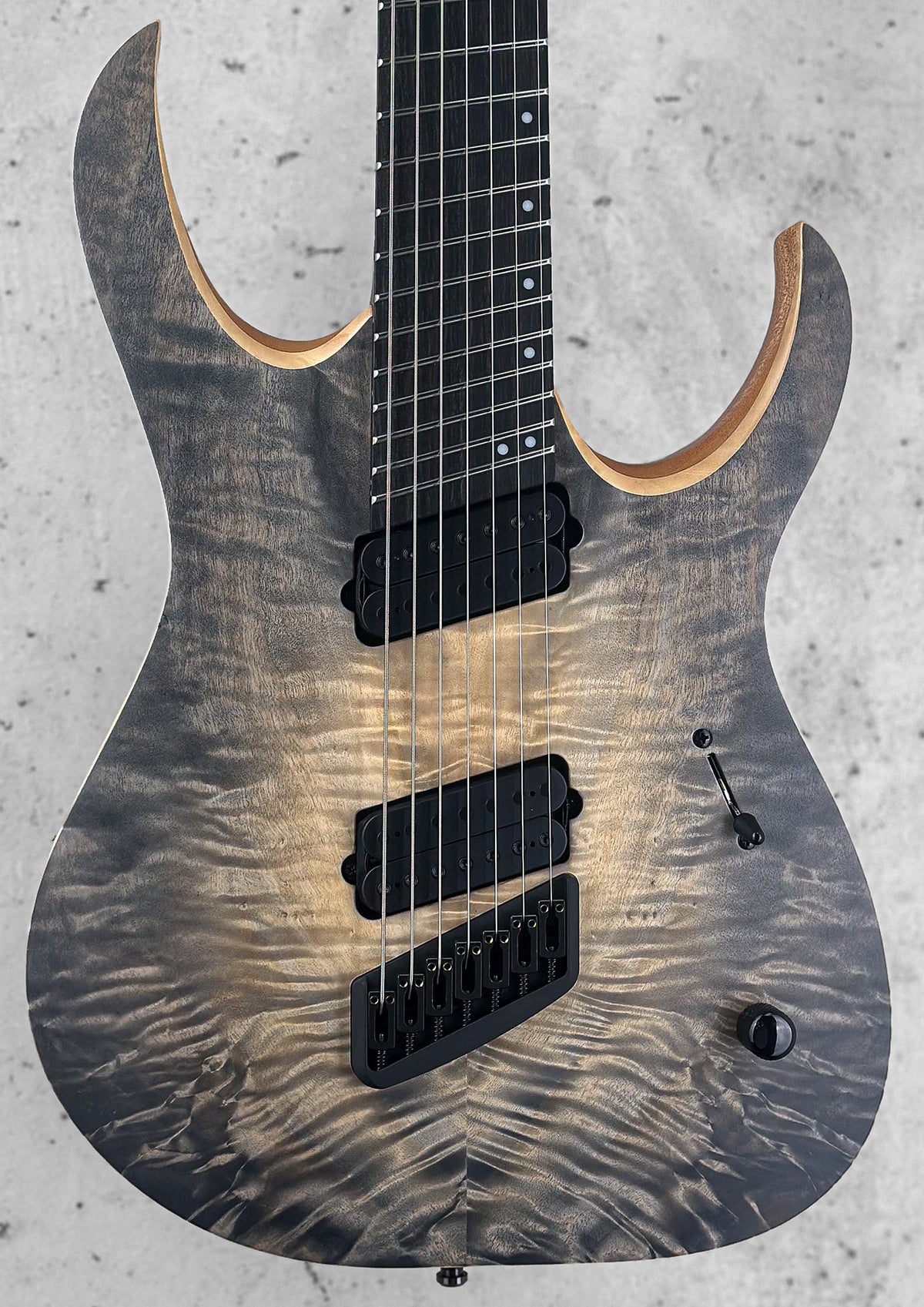 NEW Mayones Duvell Elite VF 7 Graphite Burst