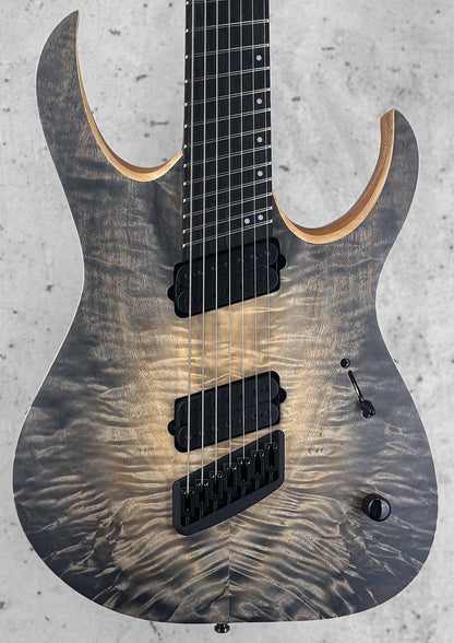 NEW Mayones Duvell Elite VF 7 Graphite Burst