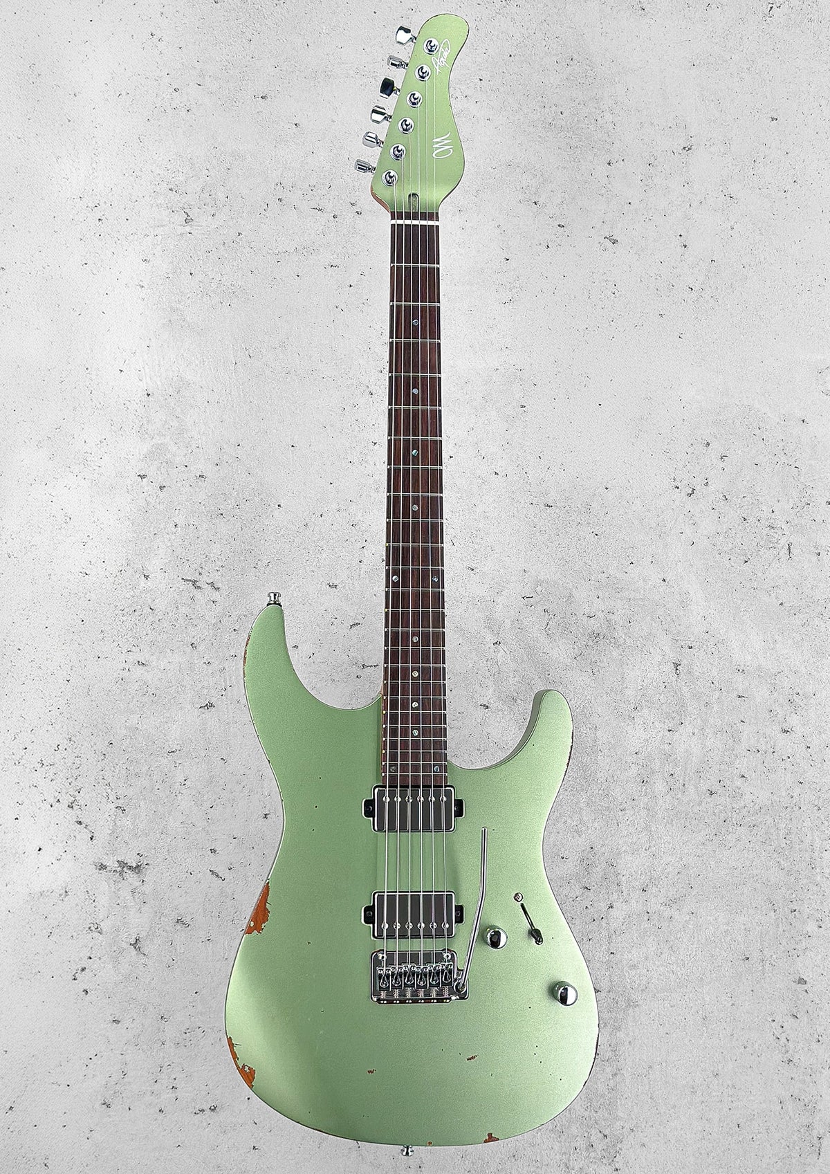 NEW Mayones Aquila Aged V24 S 6 Monolith Metallic Celadon Green