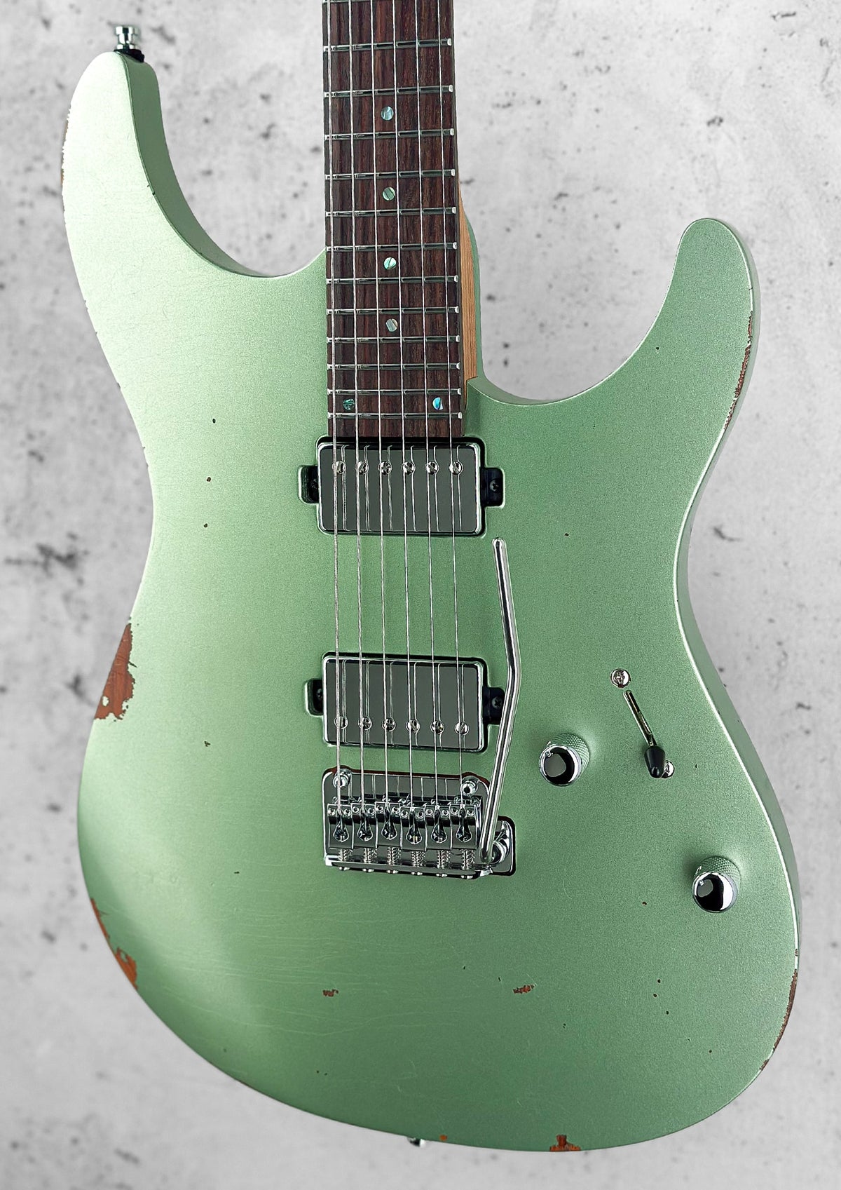 NEW Mayones Aquila Aged V24 S 6 Monolith Metallic Celadon Green