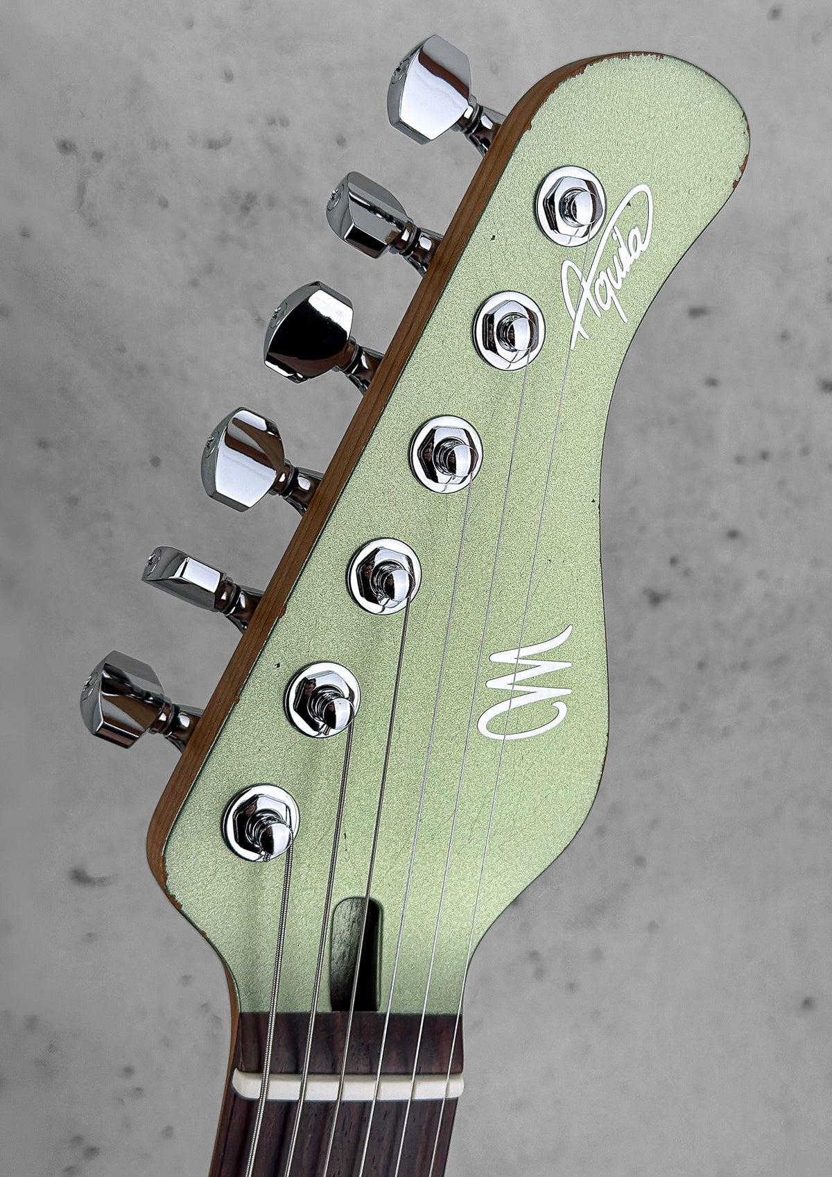 NEW Mayones Aquila Aged V24 S 6 Monolith Metallic Celadon Green