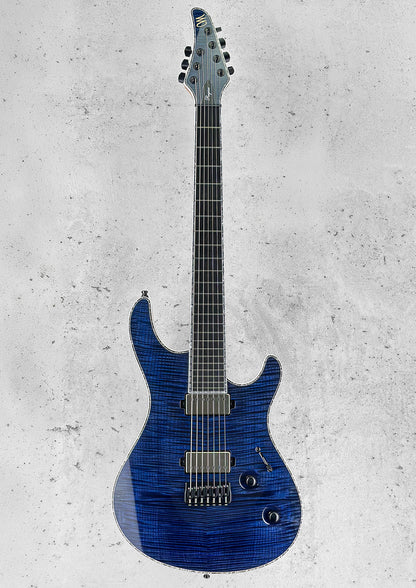 NEW Mayones Regius 7 B26.5 Transparent Dirty Blue
