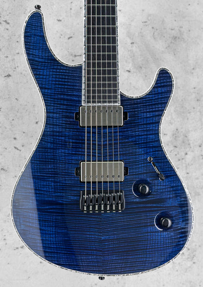 NEW Mayones Regius 7 B26.5 Transparent Dirty Blue