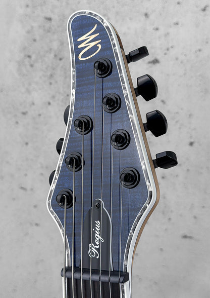 NEW Mayones Regius 7 B26.5 Transparent Dirty Blue