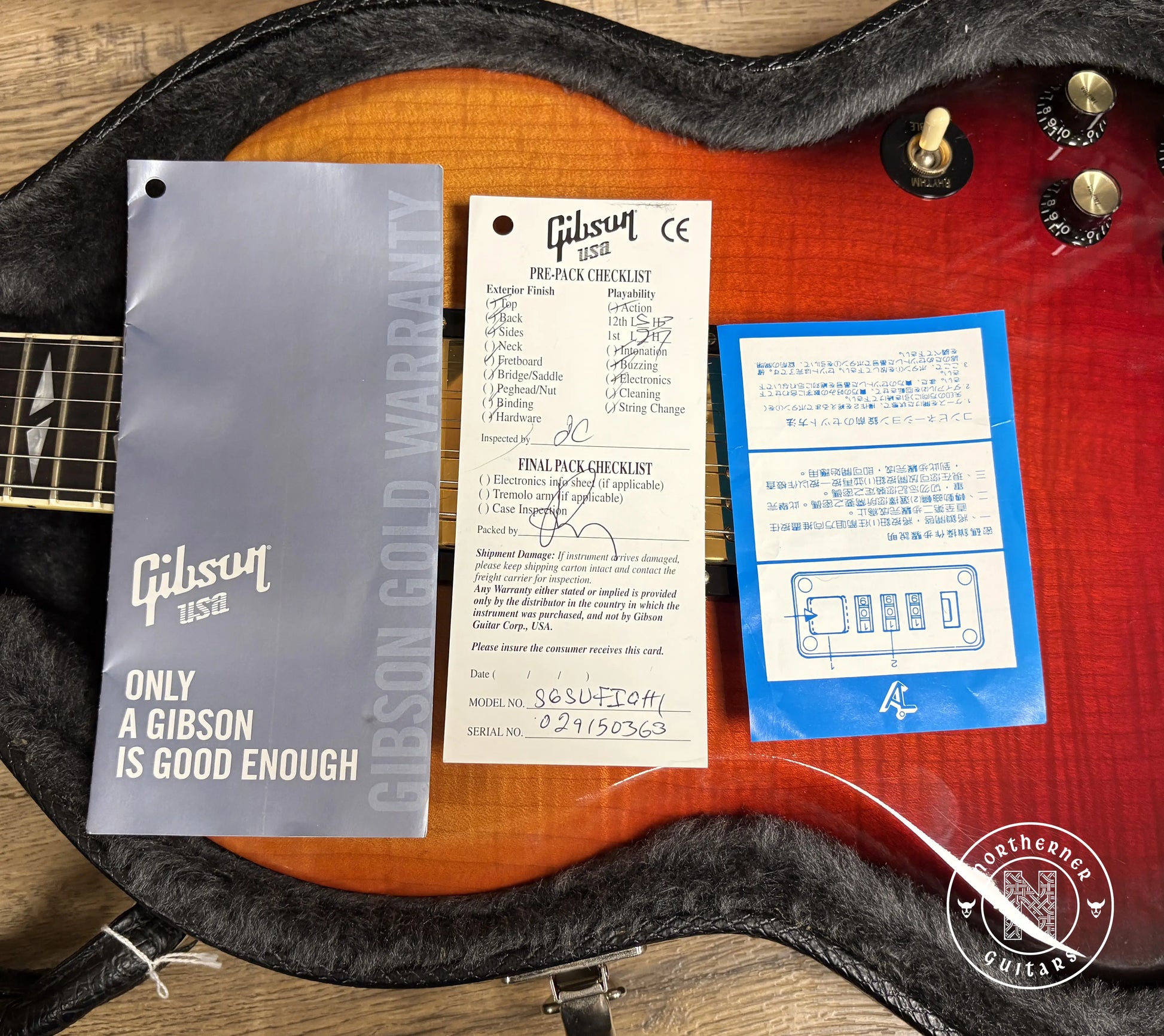 USED Gibson SG Supreme 2005 Lava Burst - Northerner Guitars