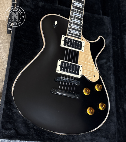 NEW Knaggs Kenai Black w/ Natural Flame Maple Binding & Pickguard