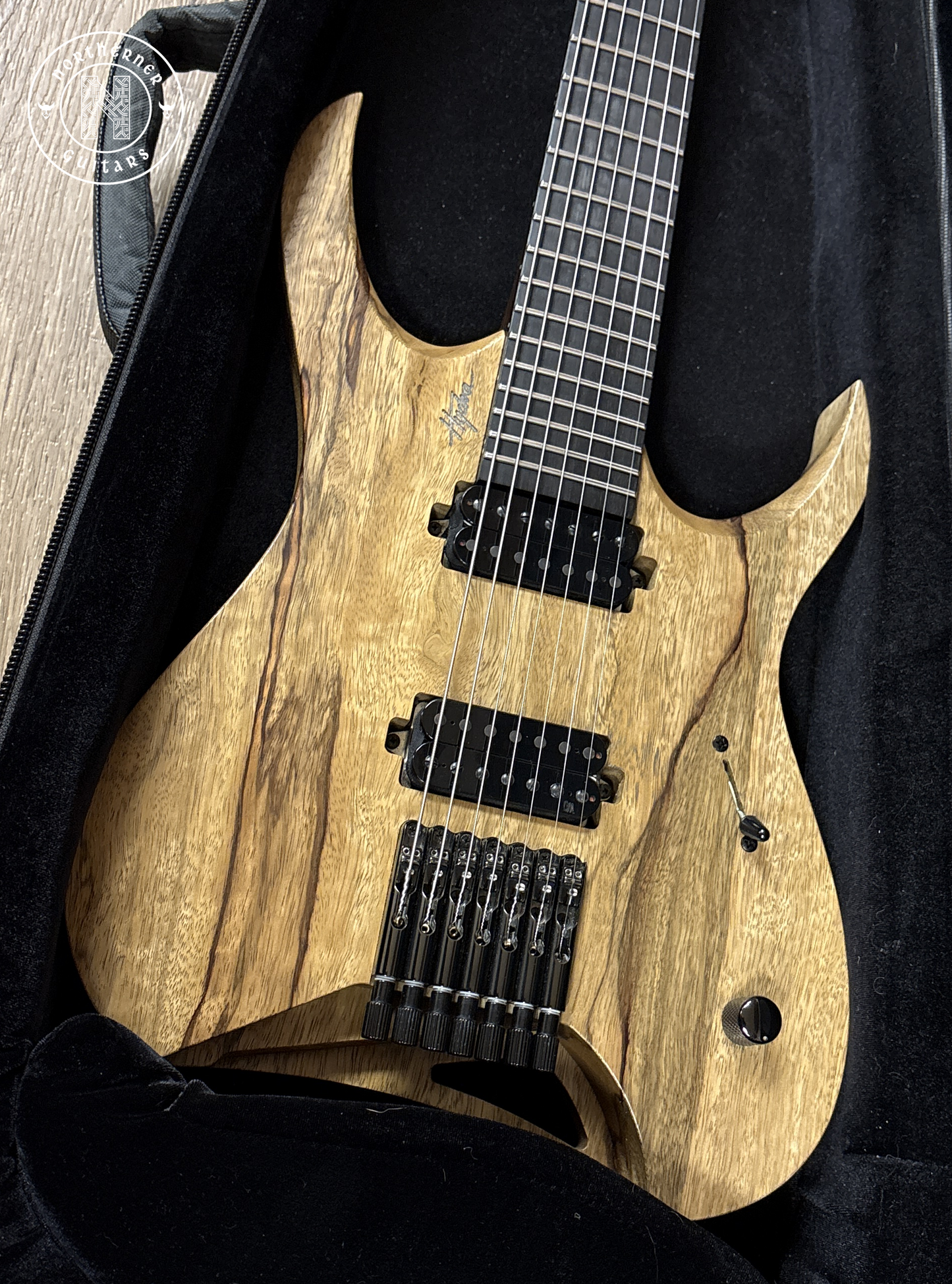 USED Mayones Hydra 7 Black Limba 2019