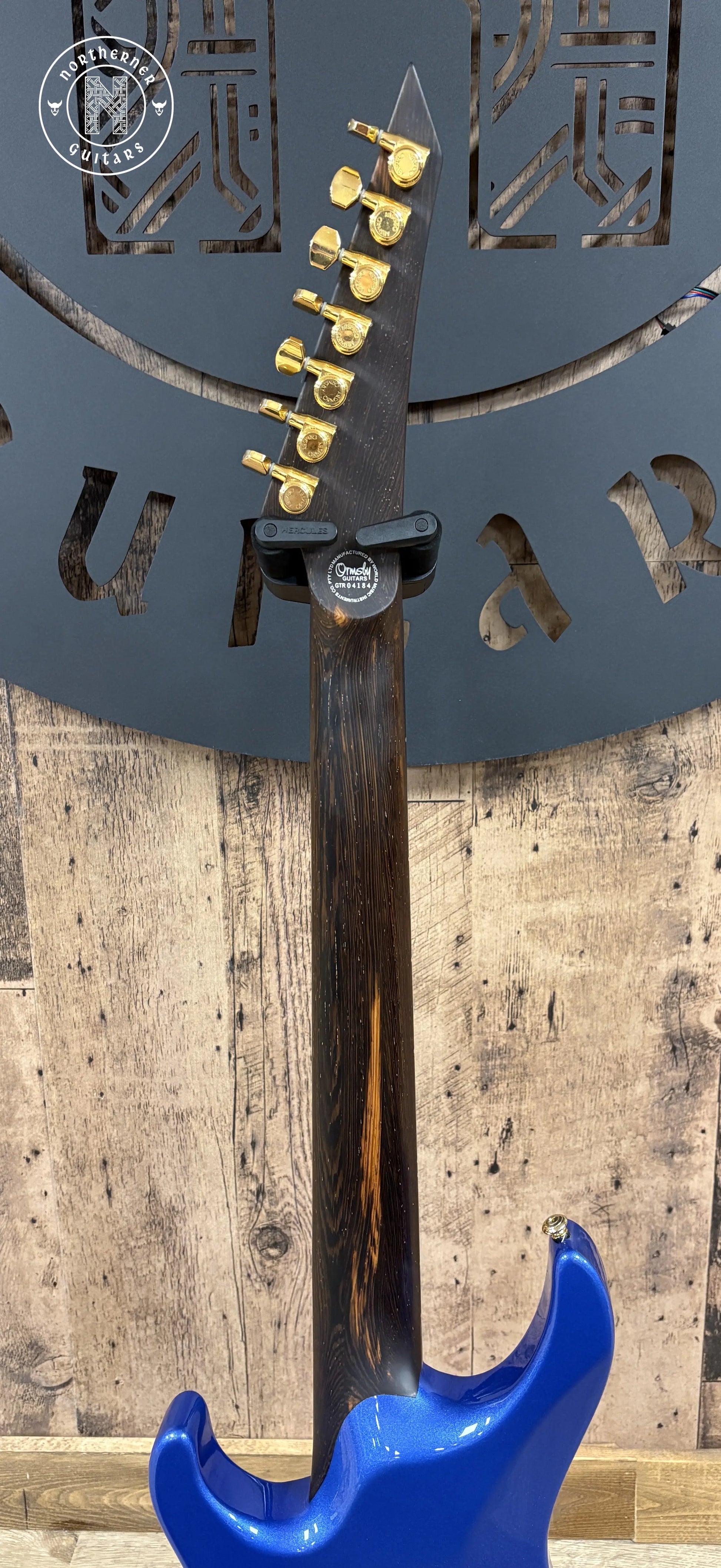 USED Ormsby SX Carved Top 10th Anniversary Blue Metallic - Northerner Guitars