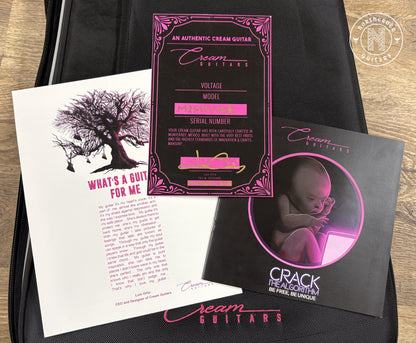 NEW Cream Guitars Voltage Metal Series 2025 24k Gold