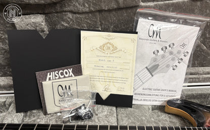 USED Mayones Regius Core 7 Quilt Maple 2018 Trans Galaxy Eye Red Gloss - Northerner Guitars