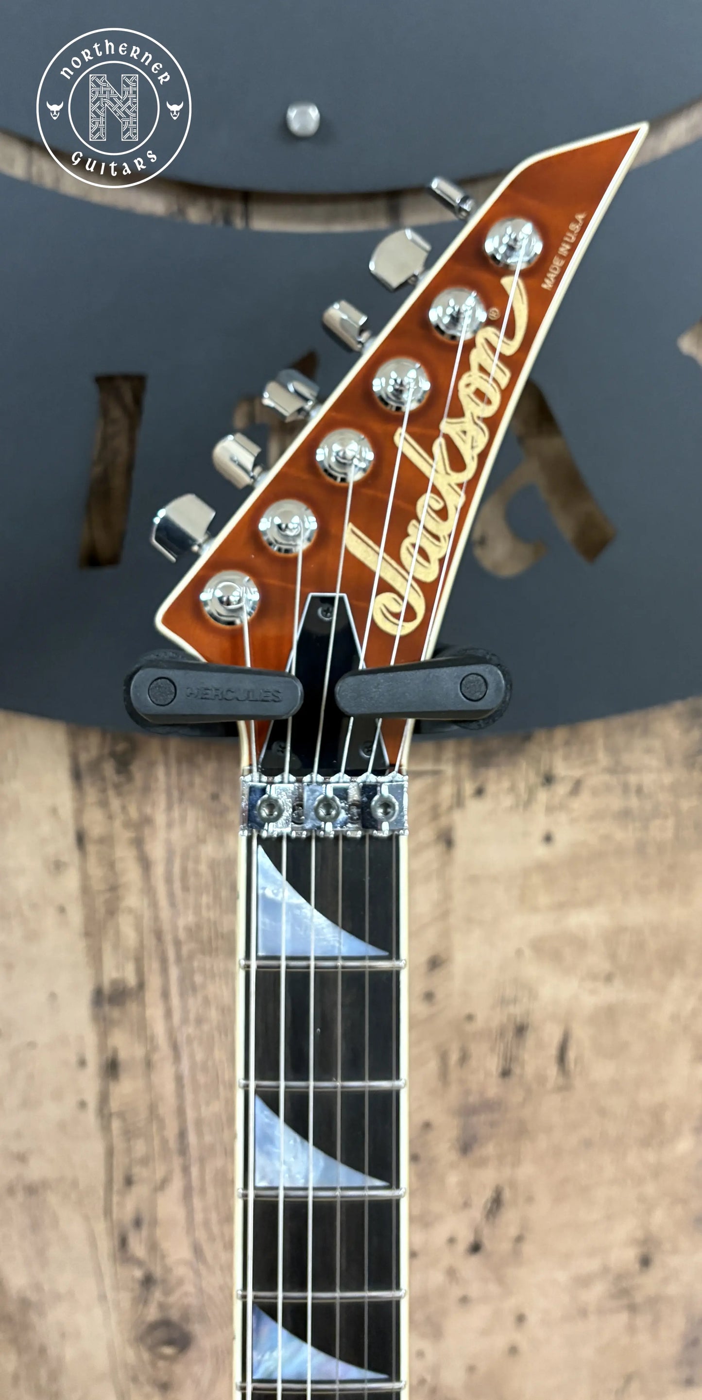 USED Jackson USA Custom Shop Limited Edition Soloist 2024 Quilt Maple Top - Root Beer Northerner Guitars