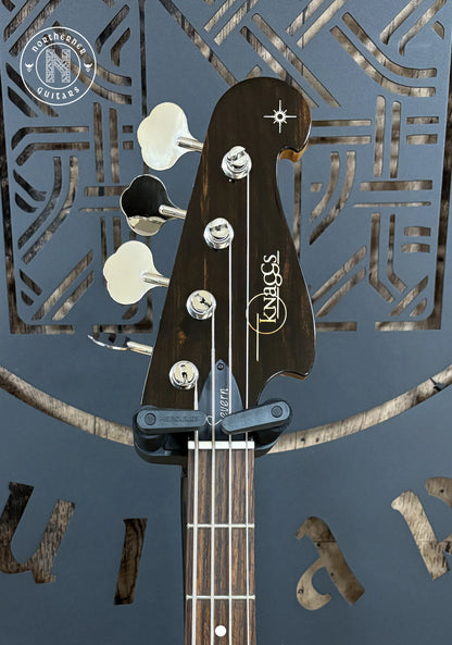 DEMO Knaggs Severn Bass 4 2025 Purple - Northerner Guitars