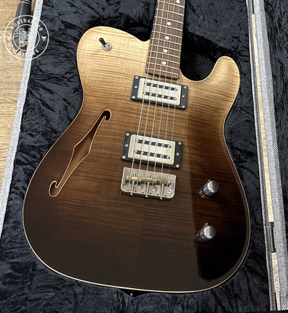 USED Patrick James Eggle Oz-T Carved Top Semi-Hollow