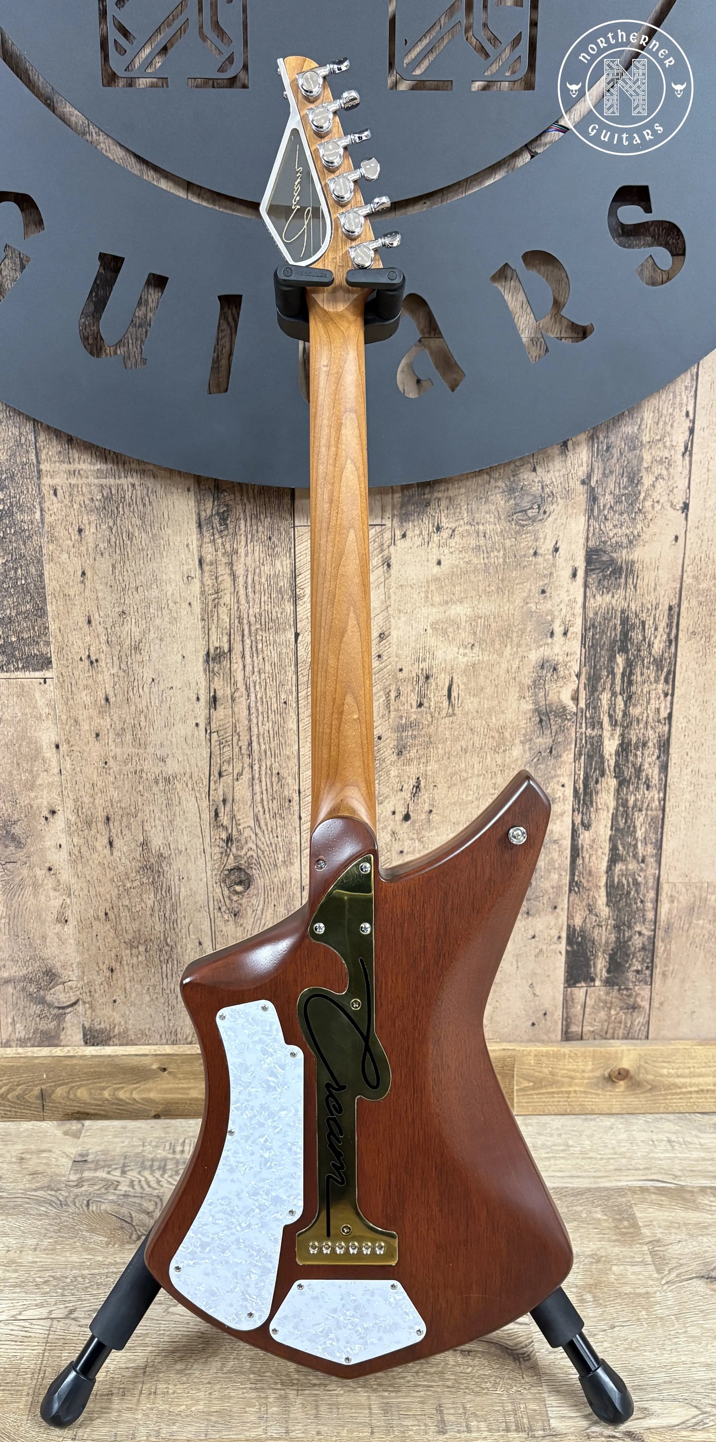 NEW Cream Guitars Revolver Deluxe "Milk" Series 2025 Natural Flowers - Northerner Guitars