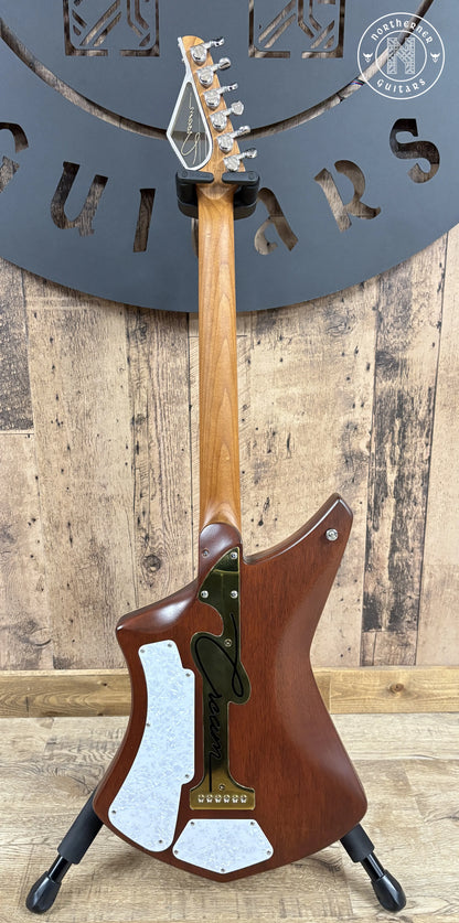 NEW Cream Guitars Revolver Deluxe "Milk" Series 2025 Natural Flowers - Northerner Guitars