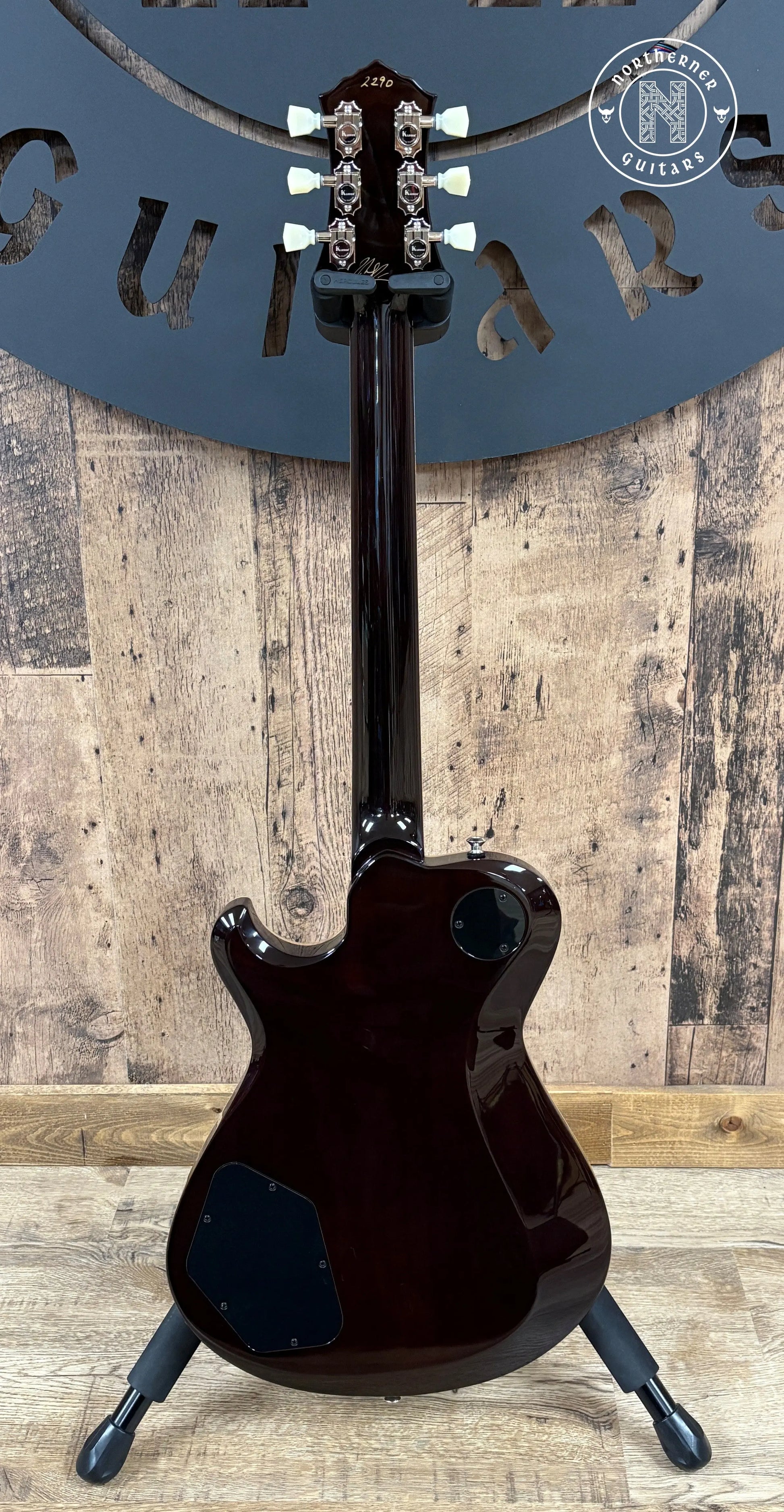 NEW Knaggs Kenai Hollowbody T1 2025 Charcoal / Blue Burst - Northerner Guitars