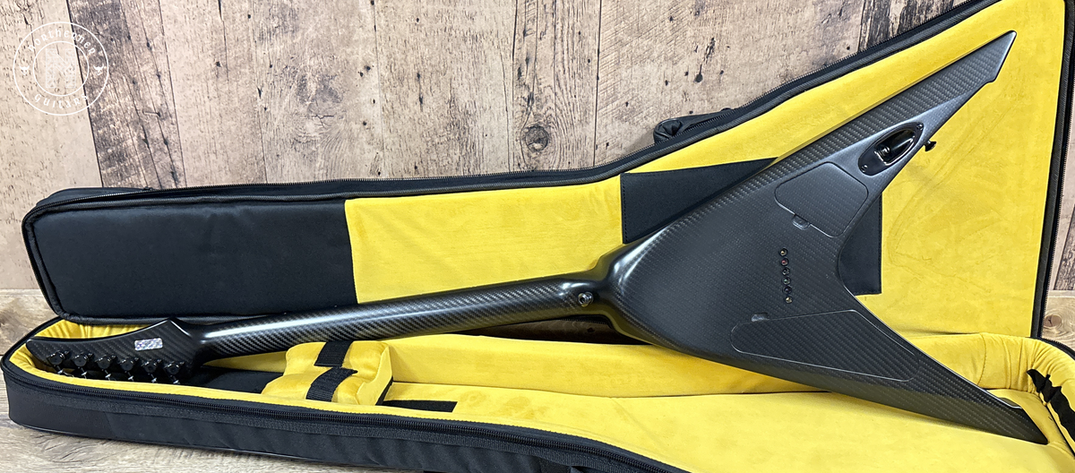 NEW Ruf Guitars Vinci 6 Open Carbon Yellow Bevels
