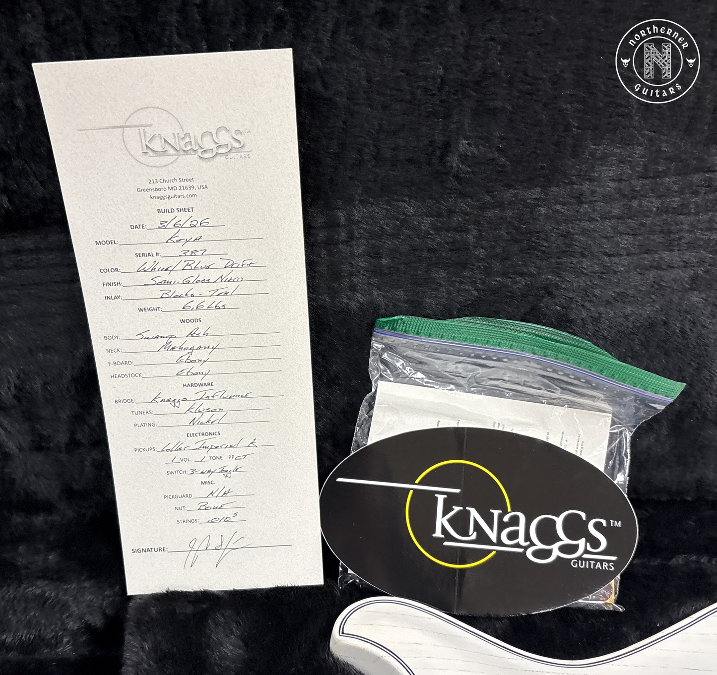 NEW Knaggs Keya White / Teal Driftwood
