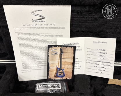 NEW Skervesen Nebelung 7 Baritone Lava Burst