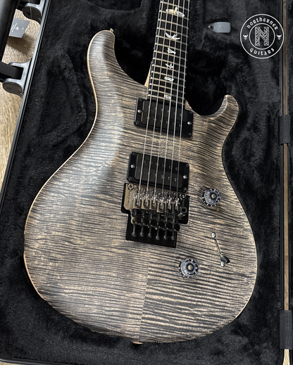USED PRS Custom 24 Floyd Wood Library 2019 Satin Charcoal