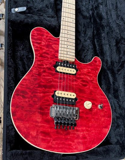 USED Ernie Ball Music Man Axis 30th Anniversary Limited Edition 2026 Translucent Red - #44/100