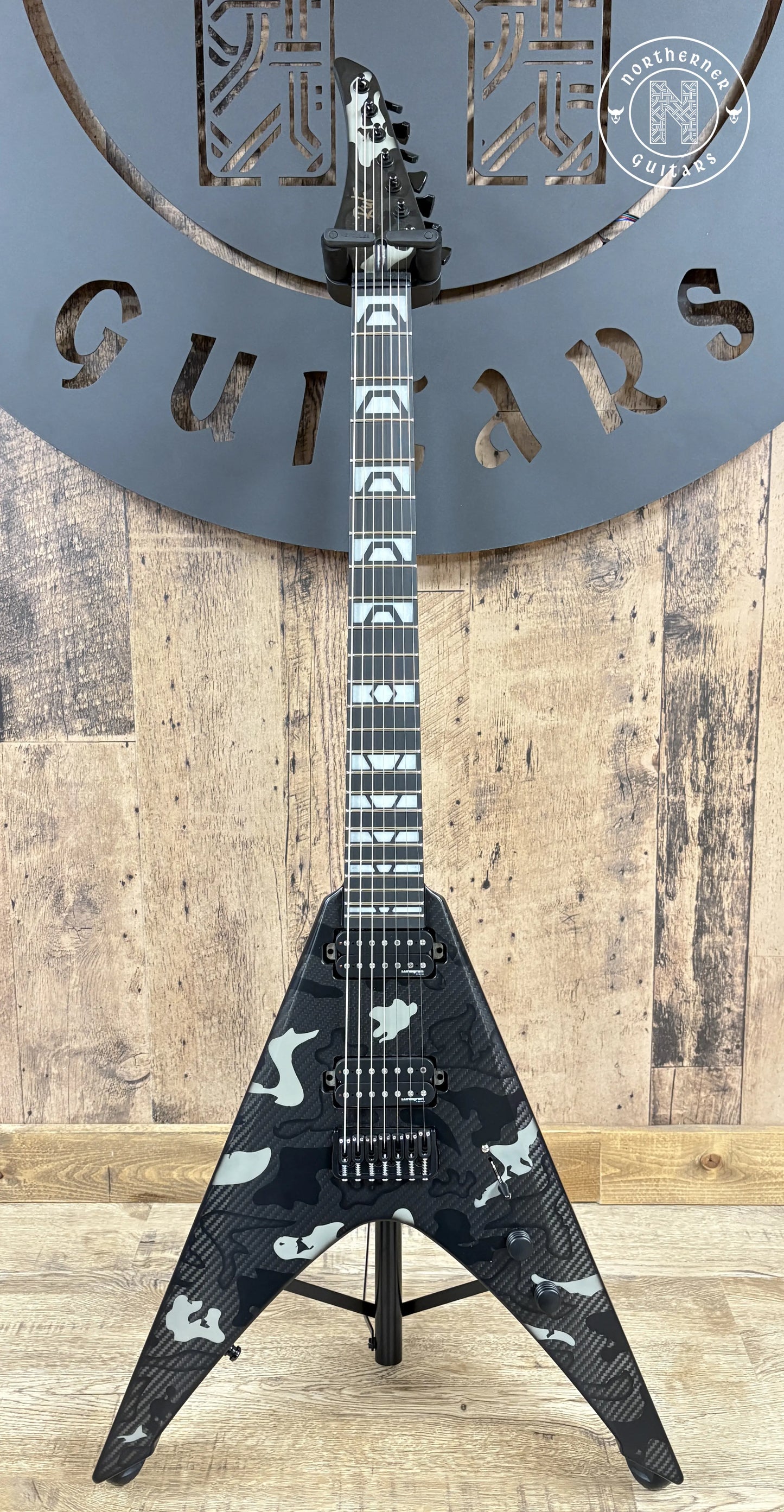 NEW Ruf Guitars Vinci 7 2025 Urban Camo Carbon - Northerner Guitars