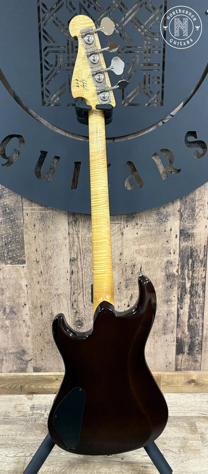 DEMO Knaggs Severn Bass 4 2025 Purple - Northerner Guitars
