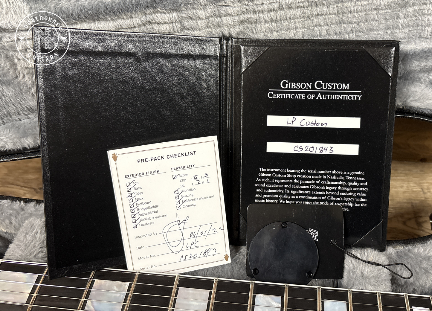 USED Gibson Les Paul Custom 2022 Ebony