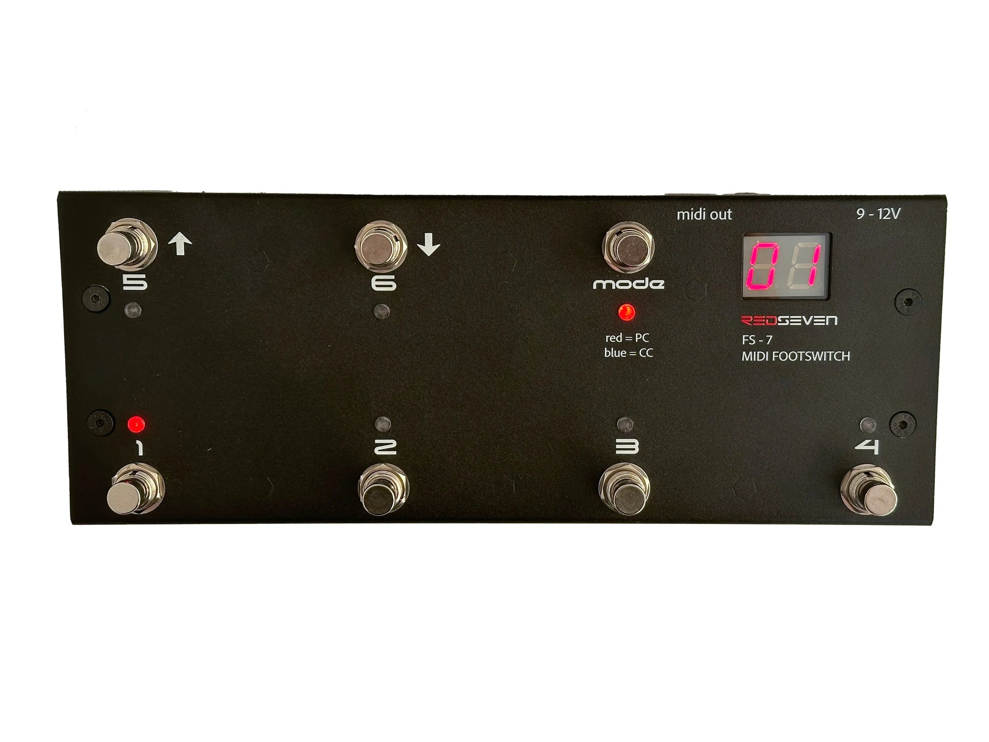 NEW RedSeven Amplification FS-7 Midi Footswitch - Northerner Guitars