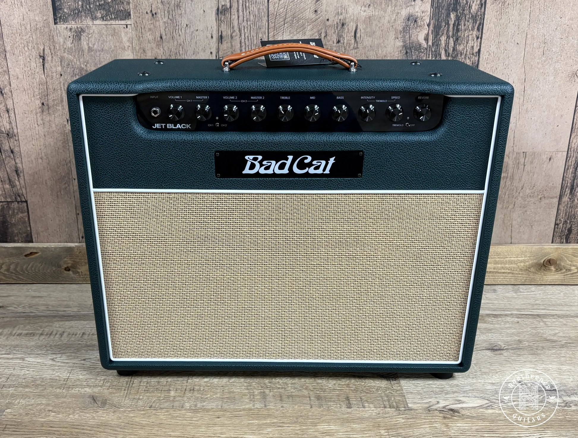 NEW Bad Cat Jet Black 1x12 Combo 2025 British Racing Green Tolex - Northerner Guitars