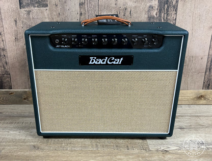 NEW Bad Cat Jet Black 1x12 Combo 2025 British Racing Green Tolex - Northerner Guitars
