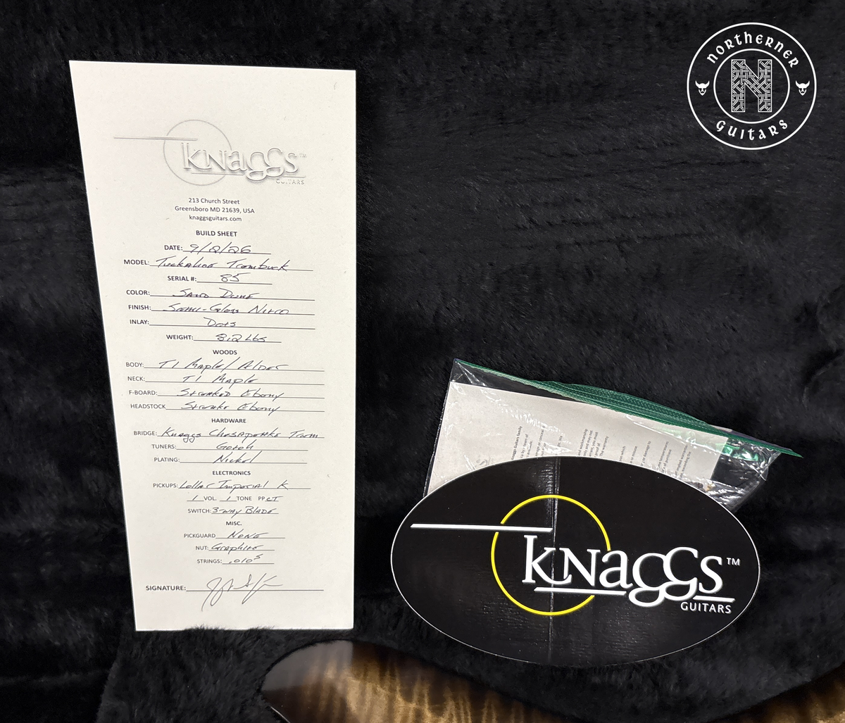 NEW Knaggs Tuckahoe T1 Sand Dune