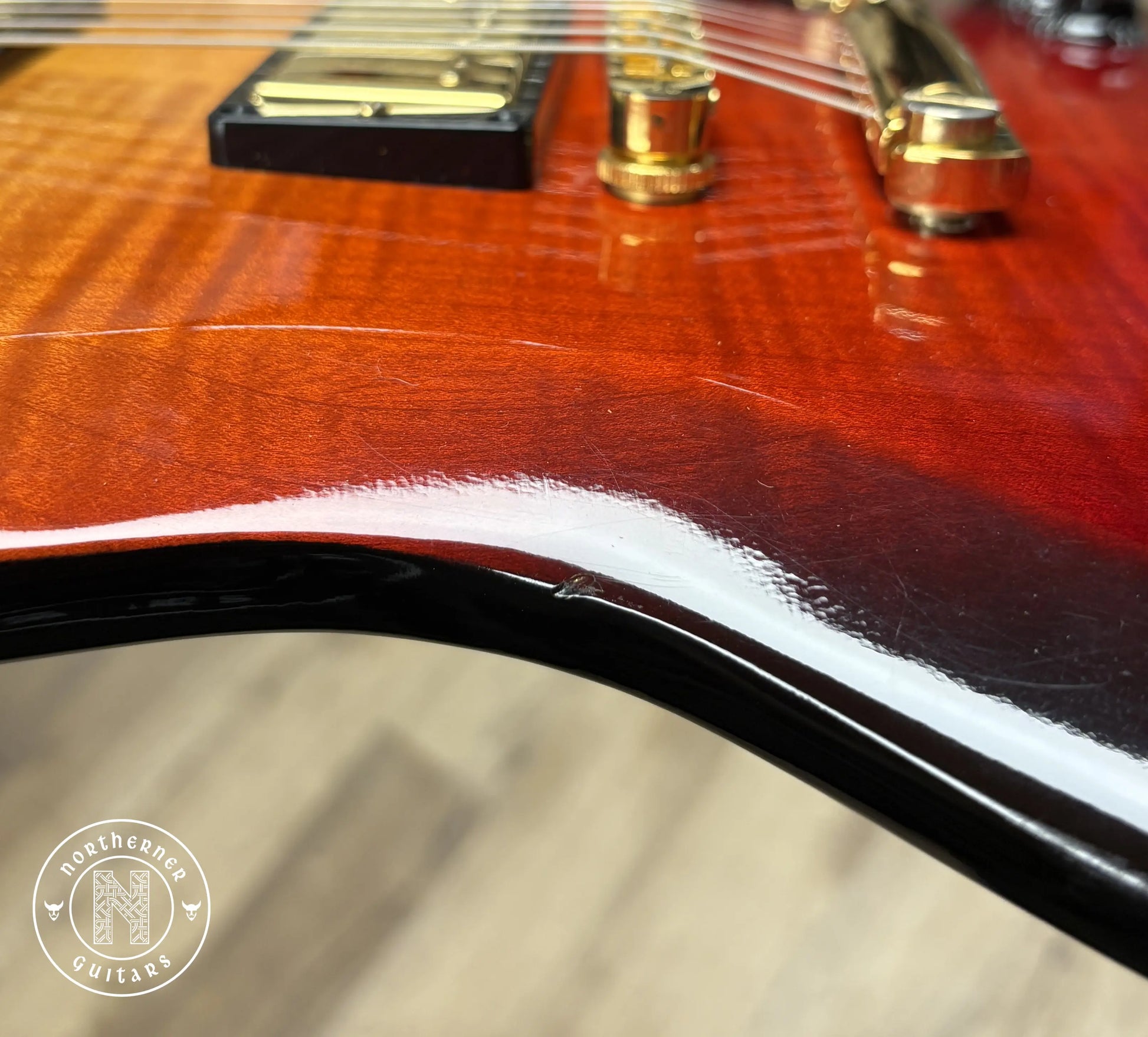 USED Gibson SG Supreme 2005 Lava Burst - Northerner Guitars