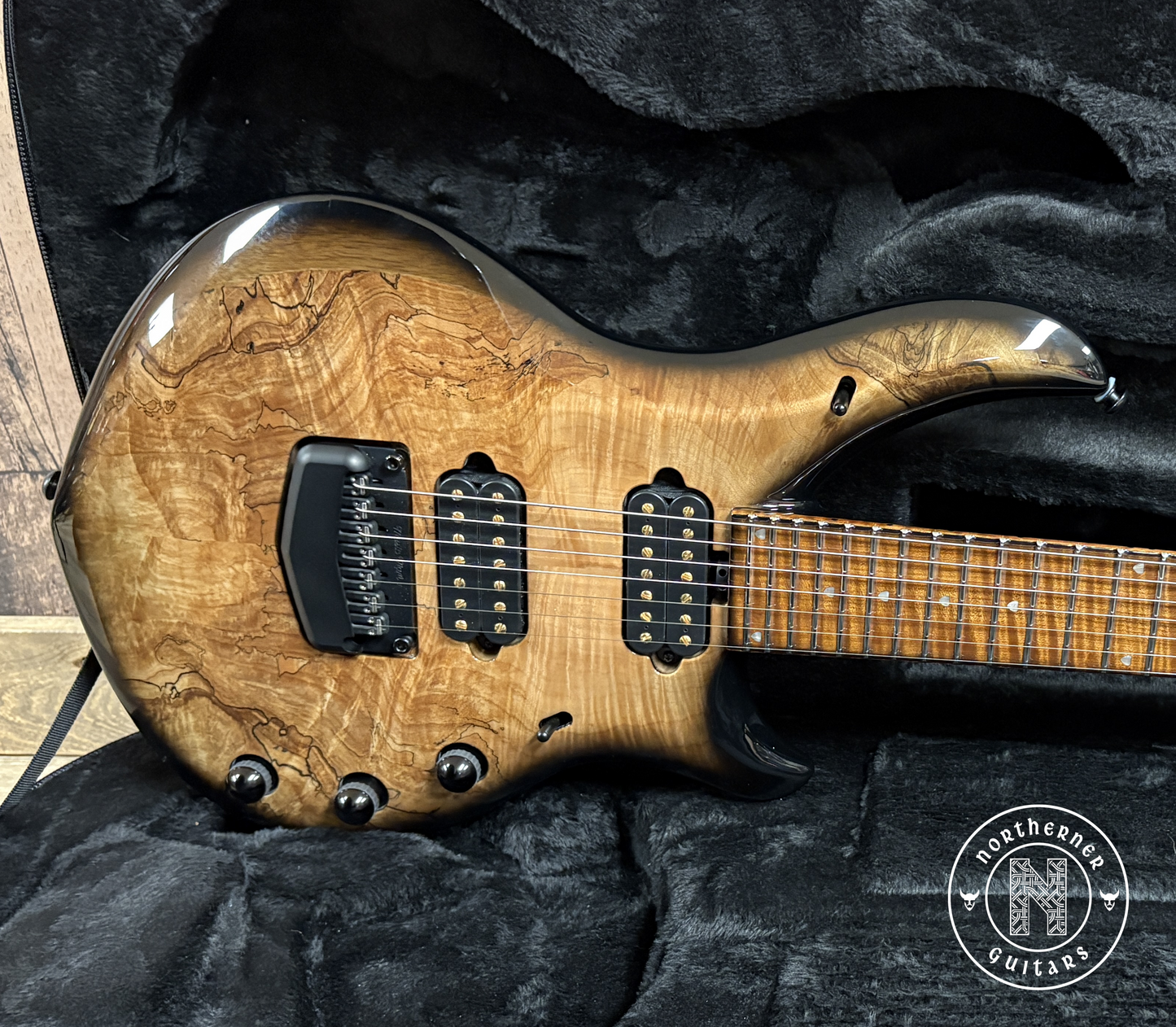 USED Ernie Ball Music Man John Petrucci Signature Majesty 7 2023 Spice Melange - Limited #42/60