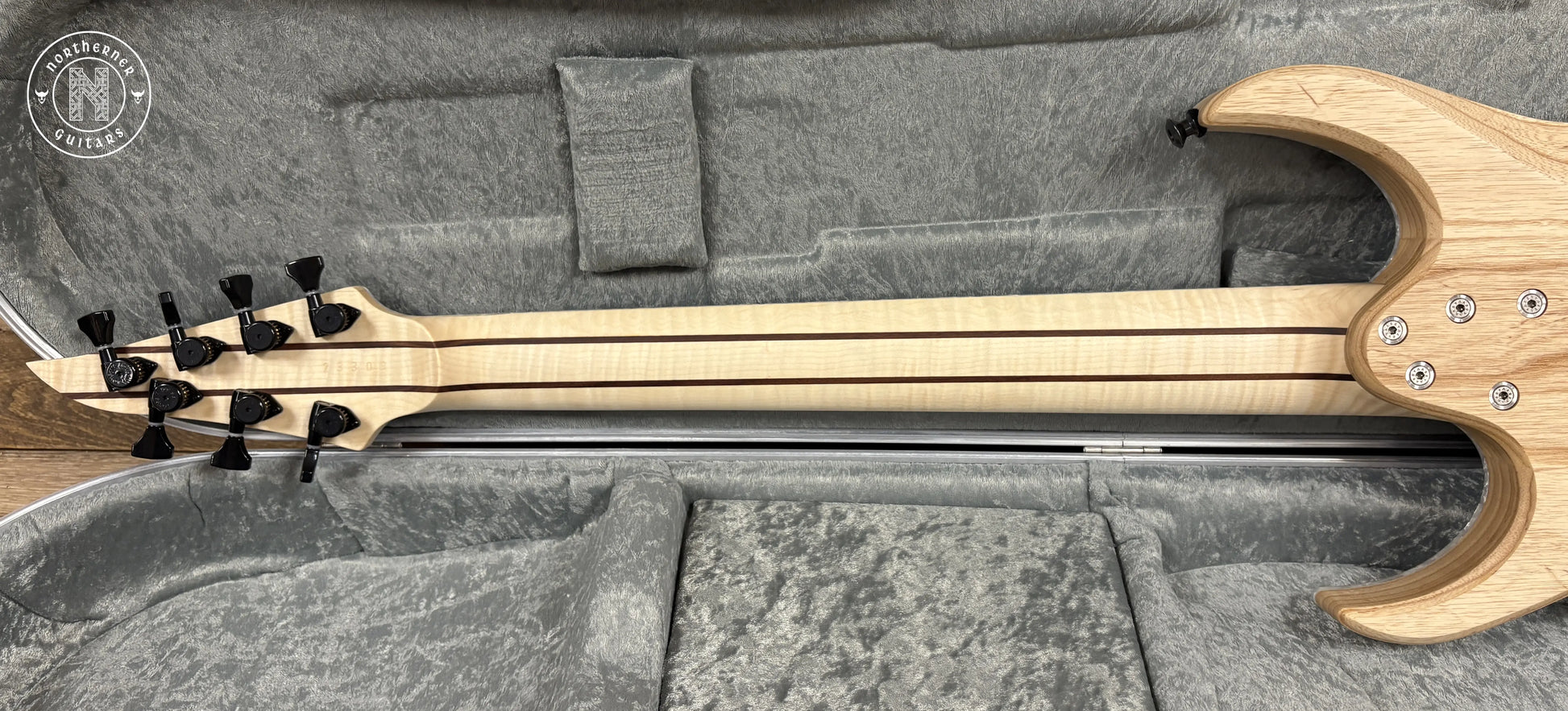 NEW Skervesen Raptor 7FF 2025 Poplar Burl "Nebula" - Northerner Guitars