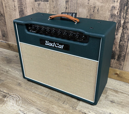 NEW Bad Cat Jet Black 1x12 Combo 2025 British Racing Green Tolex - Northerner Guitars