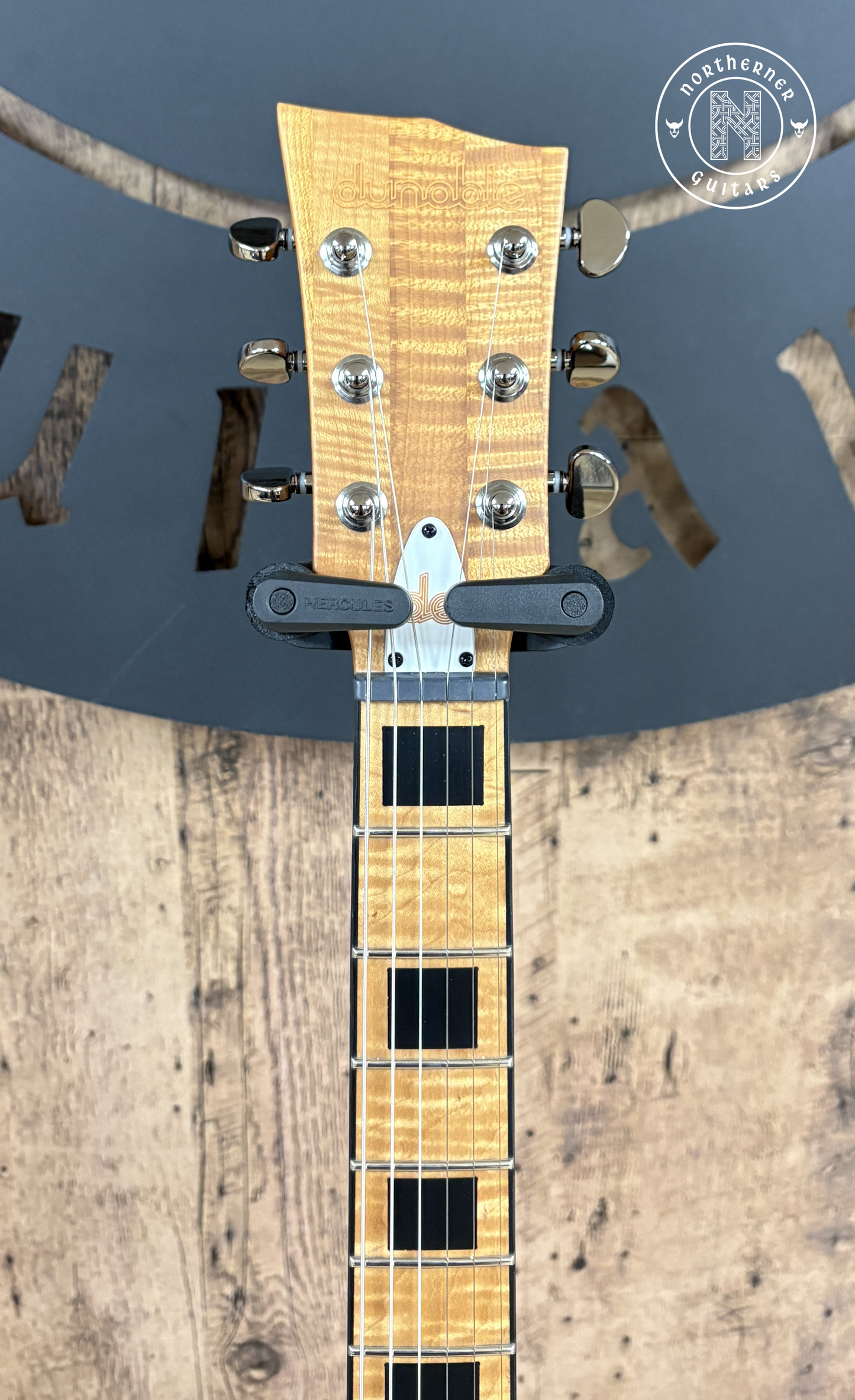 NEW Dunable DE Cyclops Matte Pearl White w/ Roasted Flame Maple Neck