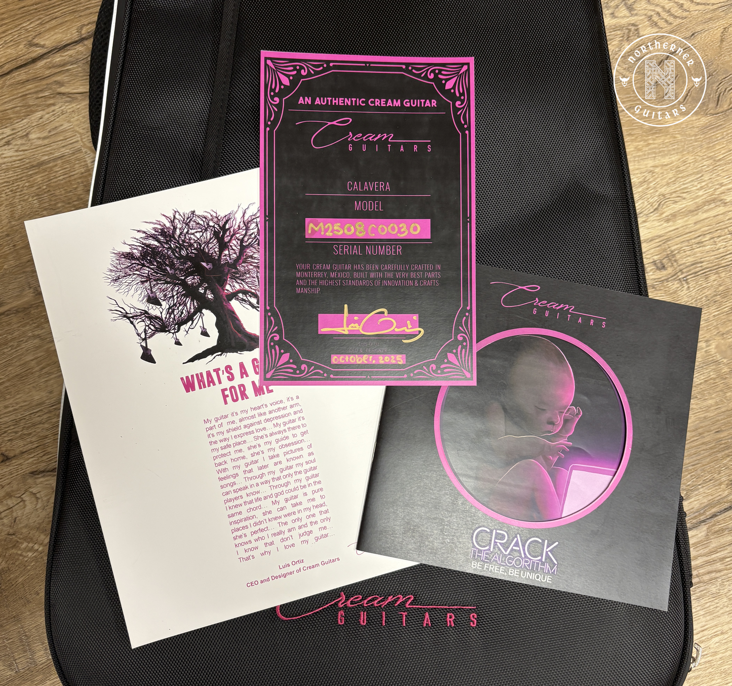 DEMO Cream Guitars Calavera Standard Series 2025 Black Nightmare