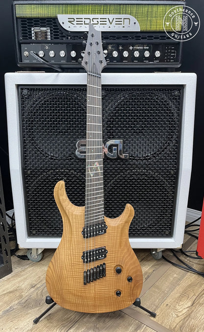 NEW Skervesen Lizard 7FF 2024 Mastergrade Flame Ash - Northerner Guitars