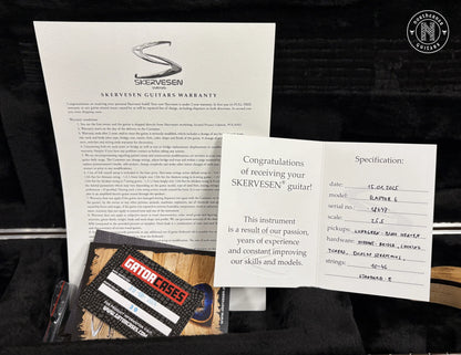 NEW Skervesen Raptor 6 2025 Spalt Maple Top w/ Ash Body - Northerner Guitars