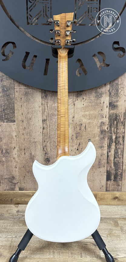 NEW Dunable DE Cyclops Matte Pearl White w/ Roasted Flame Maple Neck