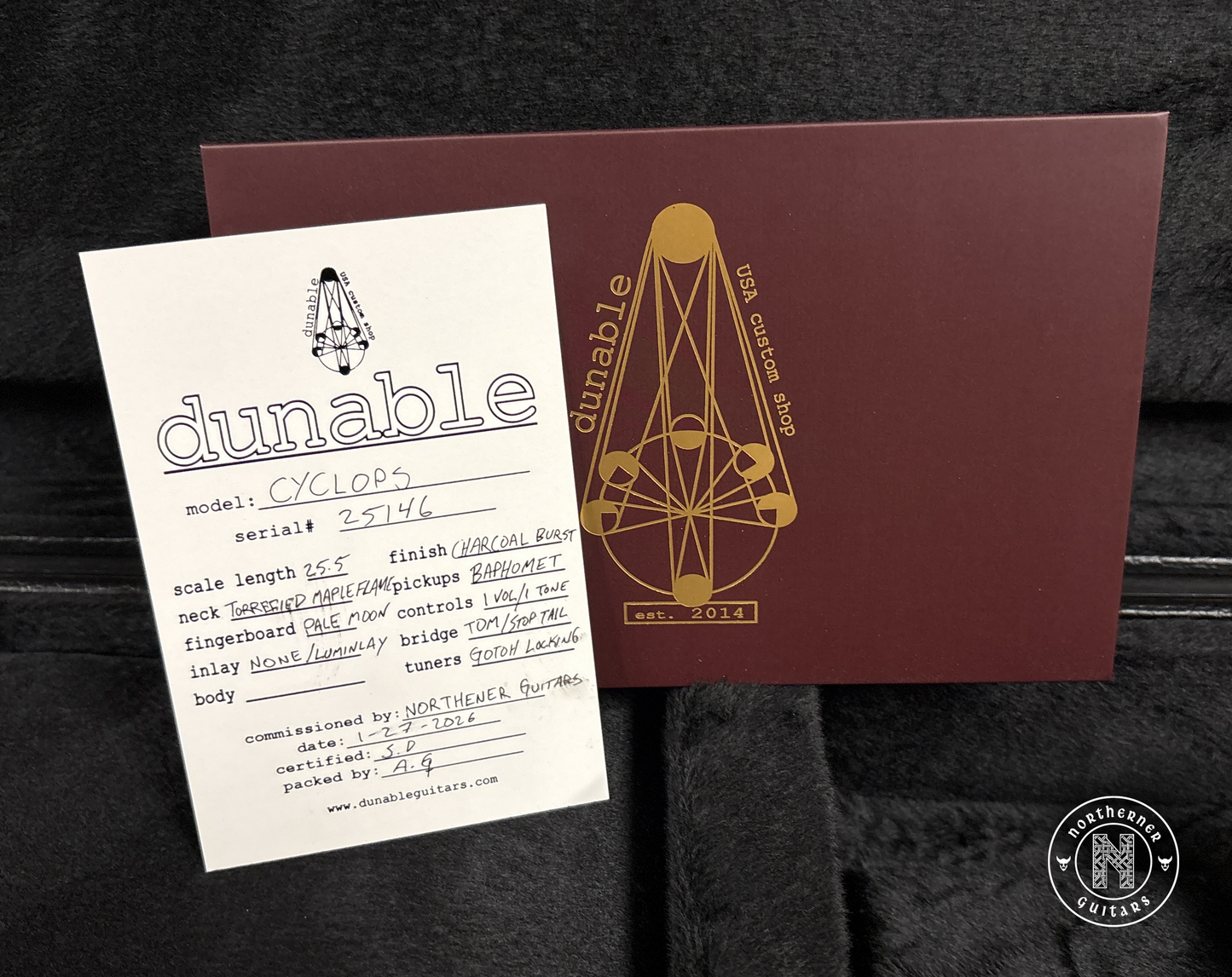 NEW Dunable Cyclops Ultimate Custom Pale Moon Ebony