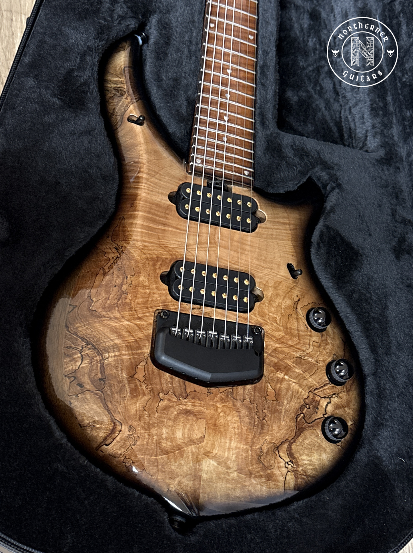 USED Ernie Ball Music Man John Petrucci Signature Majesty 7 2023 Spice Melange - Limited #42/60