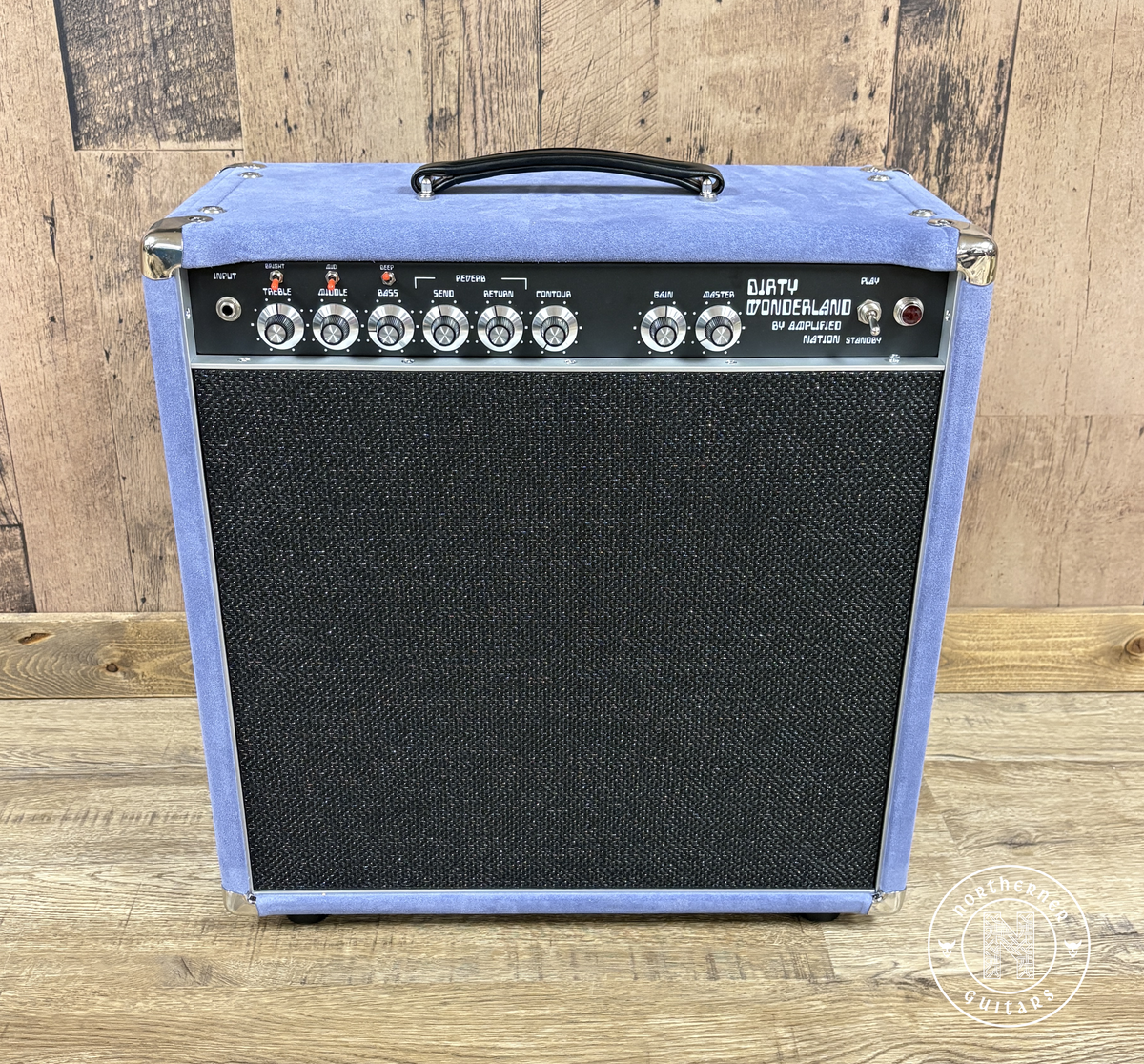 USED Amplified Nation Dirty Wonderland 1x12 Combo 2025 Periwinkle Suede