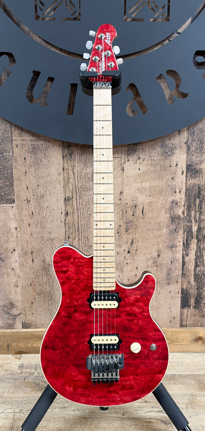 USED Ernie Ball Music Man Axis 30th Anniversary Limited Edition 2026 Translucent Red - #44/100