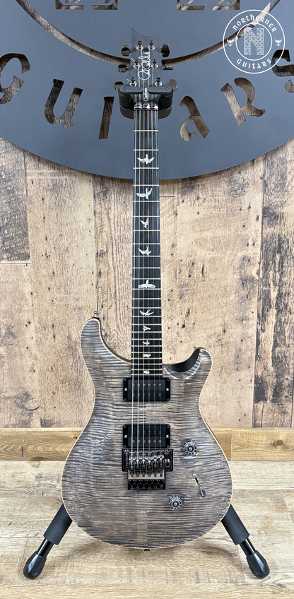 USED PRS Custom 24 Floyd Wood Library 2019 Satin Charcoal