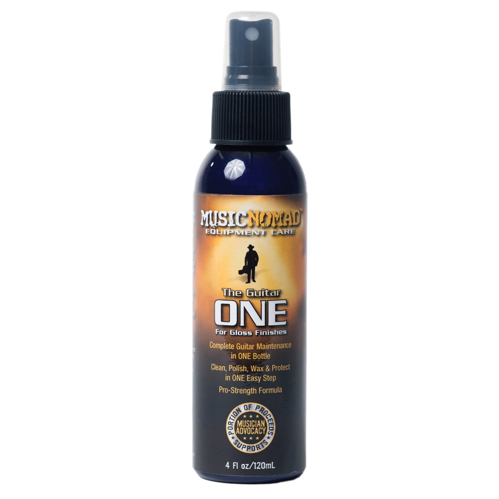 Music Nomad The Guitar ONE - All in 1 Cleaner, Polish, Wax for Gloss Finishes